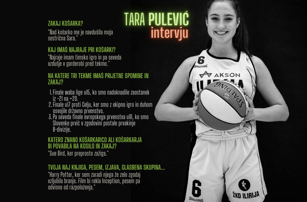 Tara Pulević, podaj žogo