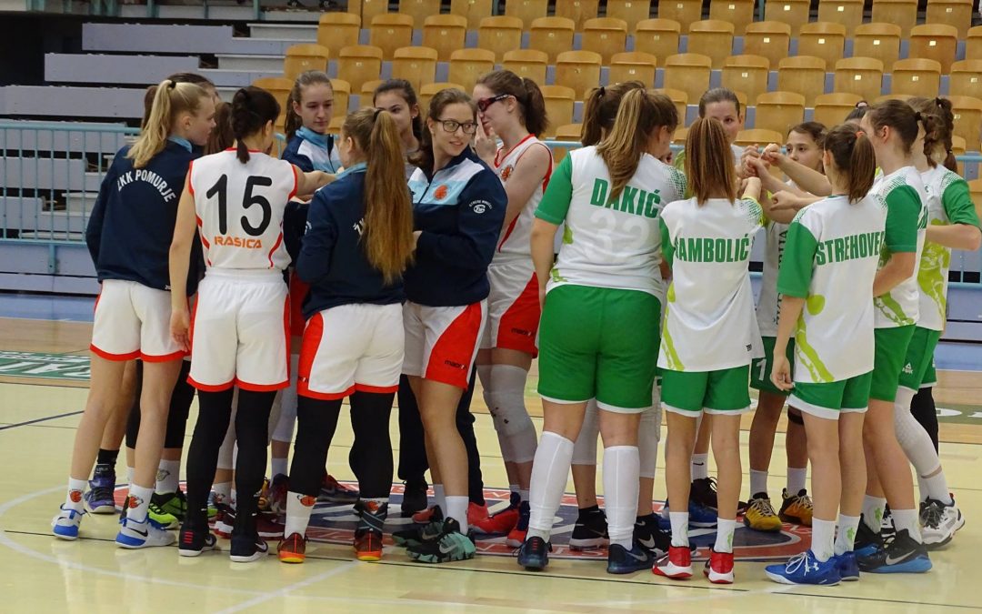 U15 mlajše izgubile proti starejšim Pomurkam