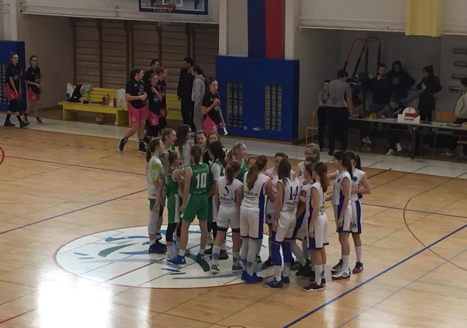 U15 B na drugi tekmi proti Ježici B izgubile