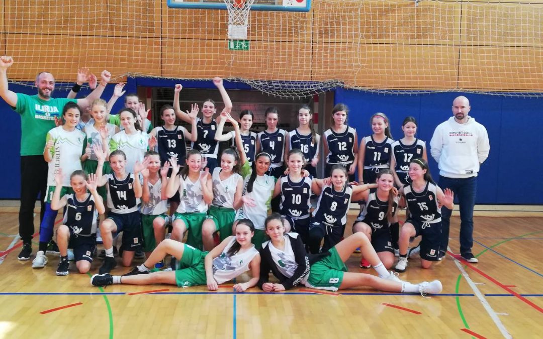 U13 A tudi na zadnjem turnirju prvega dela dvakrat uspešne