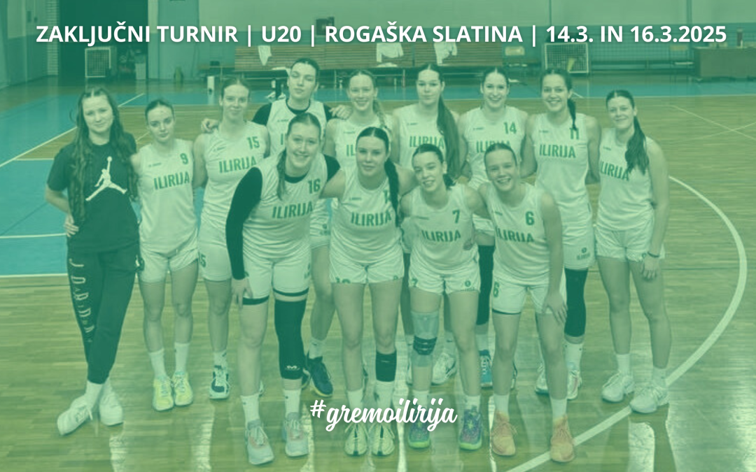 Ilirijanke U20 branijo naslov v Rogaški Slatini!