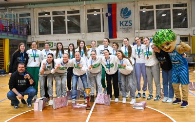 Ilirijanke z že šesto zaporedno kolajno na zaključnih turnirjih deklet do 20 let!