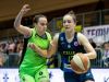 in action during women basketball match between ZKK Cinkarna Celje and Ilirija, semi-final cup 2019, played in Dvorana Tabor, Maribor, Slovenia on March 10, 2019