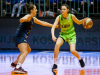 in action during women basketball match between ZKK Cinkarna Celje and Ilirija, semi-final cup 2019, played in Dvorana Tabor, Maribor, Slovenia on March 10, 2019